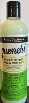 Aunt Jackie’s Quench Moisture Intensive Leave-In Conditioner 12oz