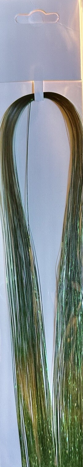 Hair Tinsel-Shimmering Green---1217