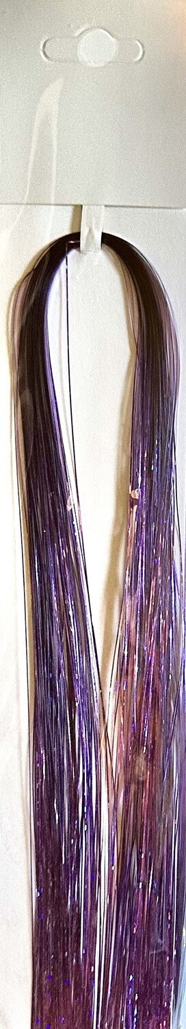 Hair Tinsel-Shimmering Purple-1218