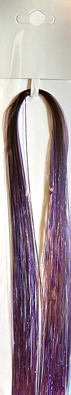 Hair Tinsel-Shimmering Purple