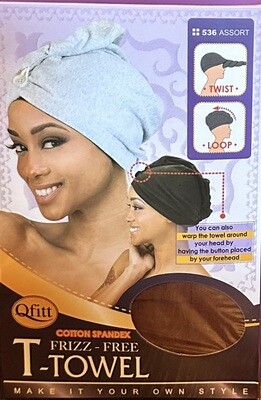 Qfitt T-Towel-Brown