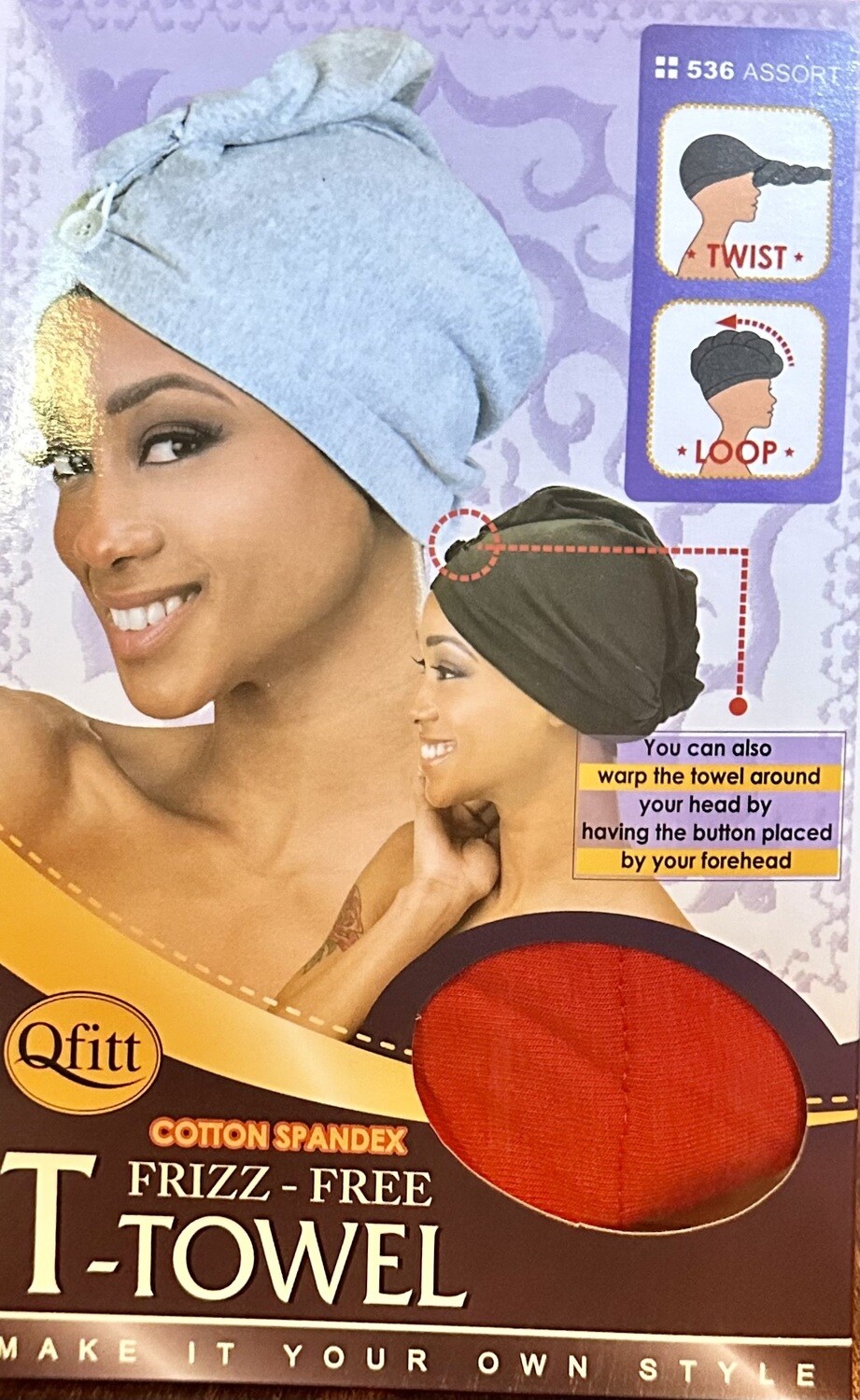 Qfitt T-Towel-Red