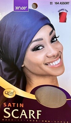 Satin Scarf Square-GreyQfitt)