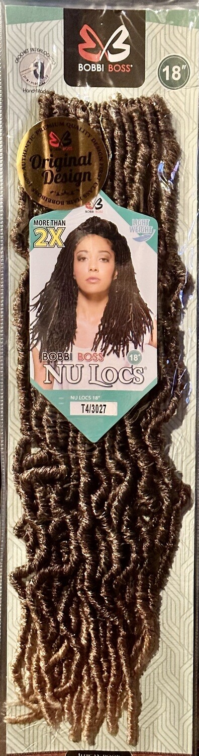 Bobbi Boss Nu Locs 18&quot; Color-T4/30/27