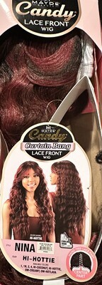 Mayde Candy Hd Lace Front Style Nina-Color:HI Hottie