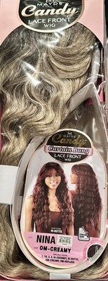 Mayde Candy Hd Lace Front Style Nina-Color:OM-Creamy