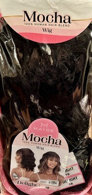 Mayde Beauty Mocha Wig Style-Delight Color:1B