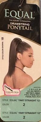 Shake N Go Equal Yaky Straight 12&quot;  Color: 2