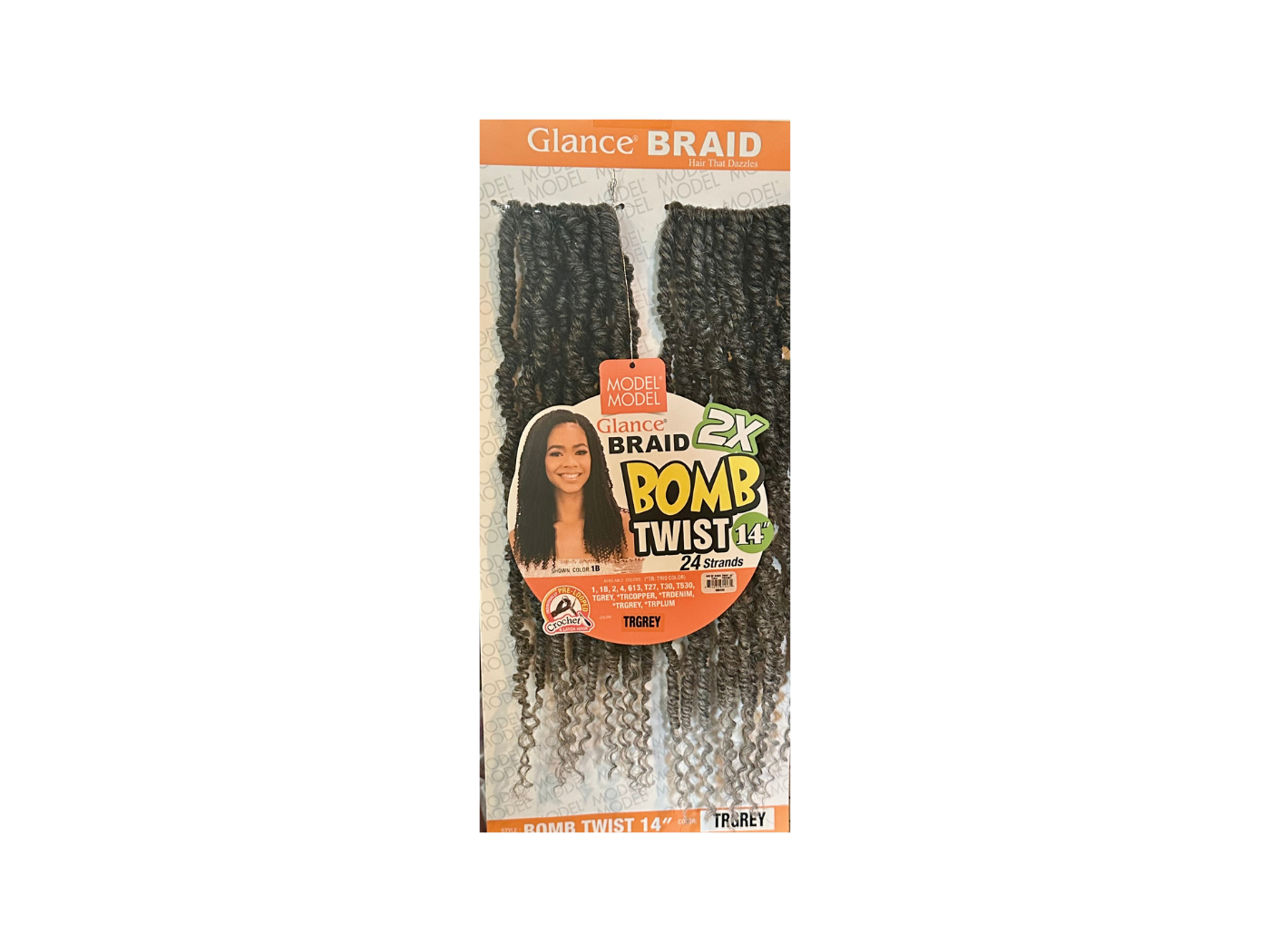 Model Model Bomb Twist 14&quot; Color-TRGREY