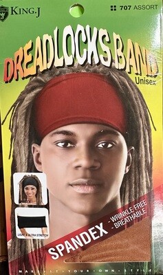 DreadLocks Spandex Band- Brown