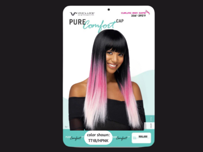 Vivica A Fox Pure Comfort Cap Wig MALANI Color:
TT1B/HPNK