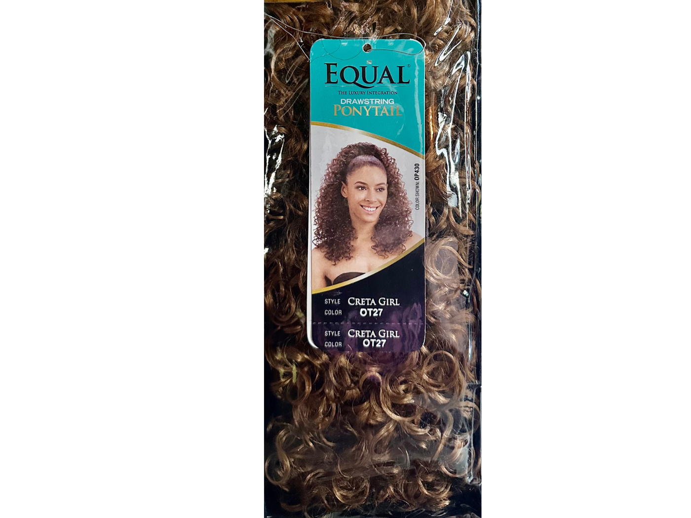 Freetress Equal Drawstring Ponytail - Creta Girl Color: OT27