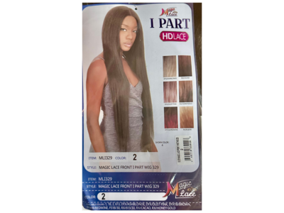 Magic Lace Front I Part Wig 329 Color:2