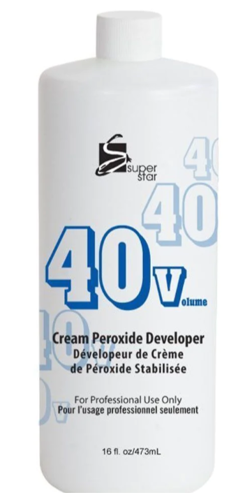 SuperStar Creme 40v Peroxide Developer 16oz