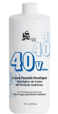 SuperStar Creme 40v Peroxide Developer 16oz