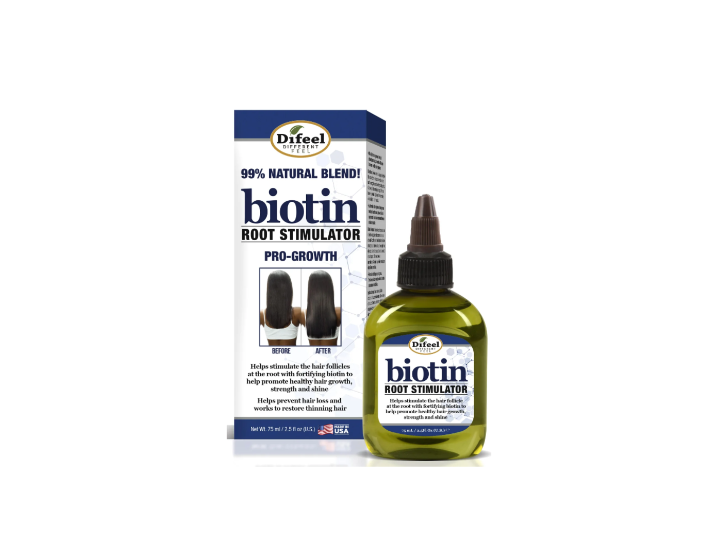 DIFEEL BIOTIN PRO-GROWTH ROOT STIMULATOR 2.5 OZ.