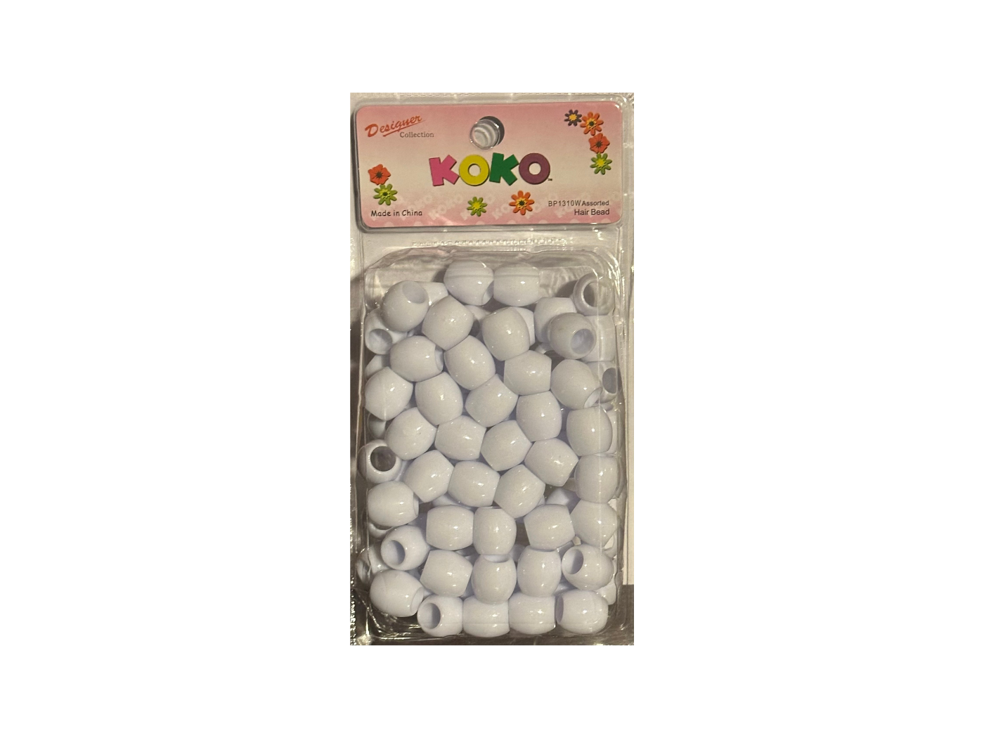 Beads Jumbo White 1433