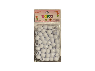 Beads Jumbo White 1433