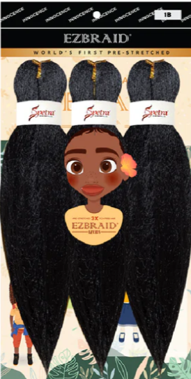 Spetra EZ Braid Kids 3x 12&quot; Color: 1B