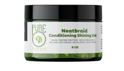 Pure O Natural Neat Braid Conditioning Shining Gel 8oz