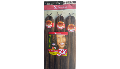 X-Pression Outre 3x 52&quot; Color: M4/27/30 (braid length 26”)