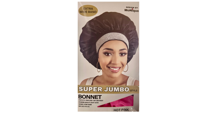 Super Jumbo Bonnet Color: Hot Pink