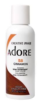 Adore Semi Permanent Hair Color: Cinnamon 58