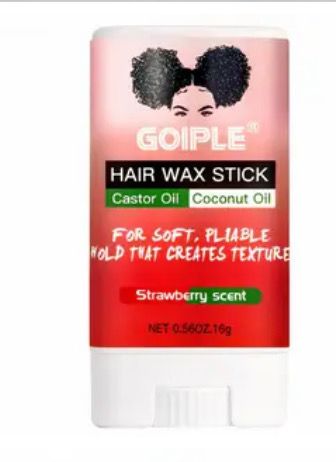 Goiple Hair Wax Stick Mini-0.56oz-Strawberry Scent