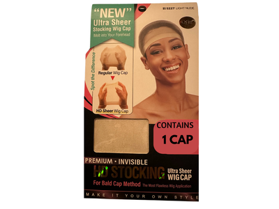 Hd Stocking Ultra Sheer Wig Cap-Light Nude-1PC
