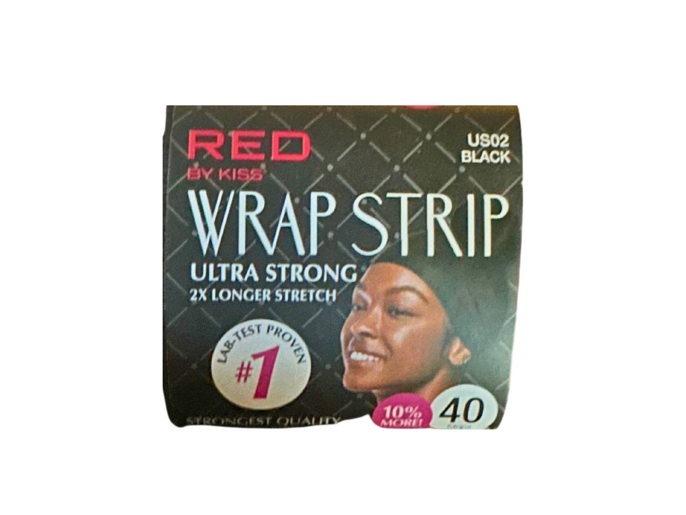 Red By Kiss Wrap Strip Black 40ct