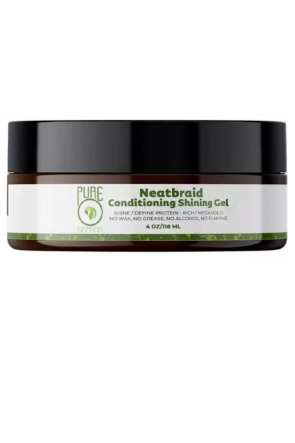 Pure O Natural Neat Braid Conditioning Shining Gel 4oz