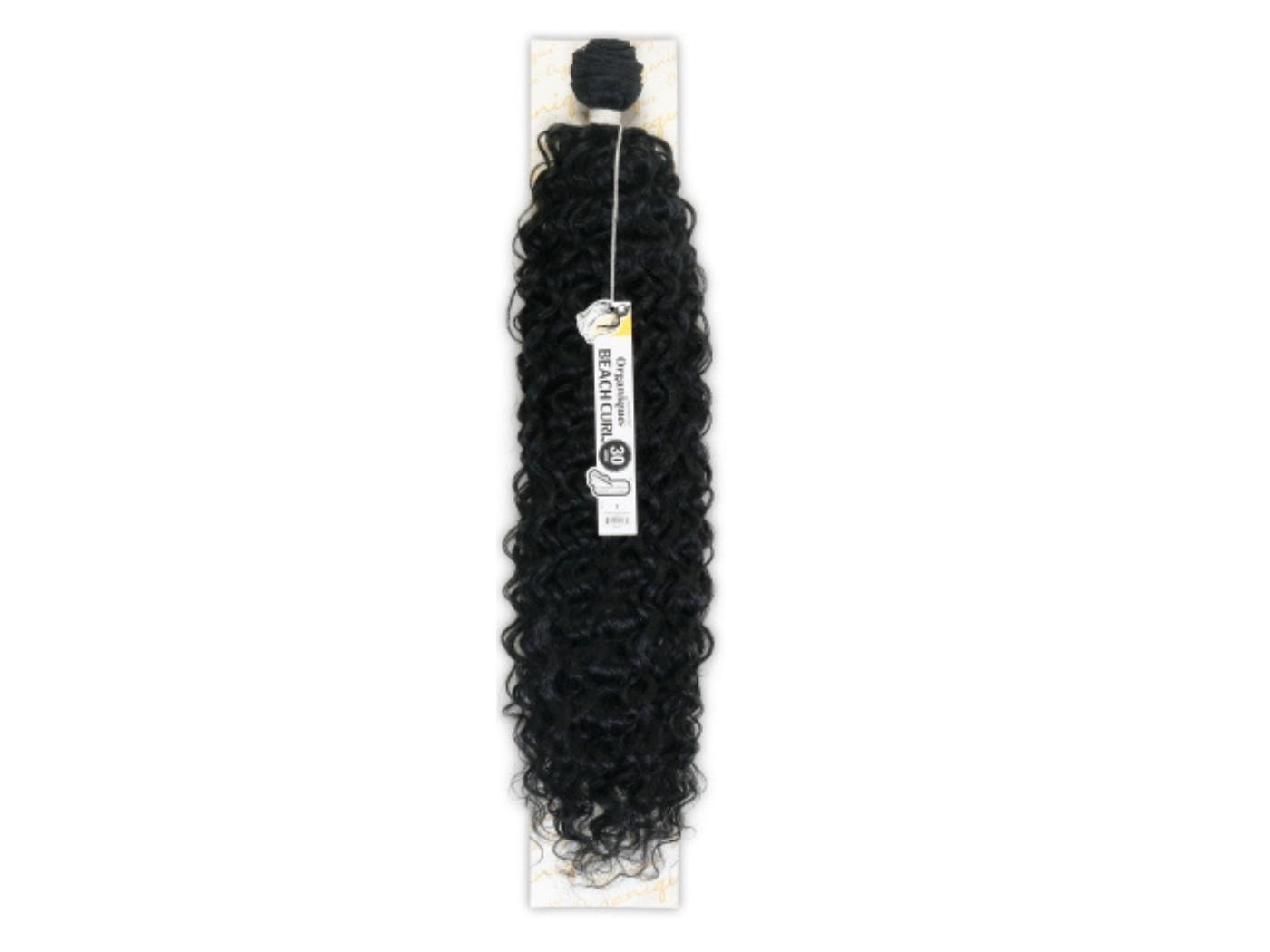 Shake N Go Organique MasterMix Beach Curl 30&quot; Color: 1B