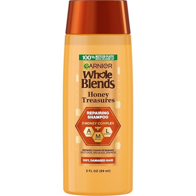 Garnier Whole Blends Honey Treasures Repairing Shampoo 3oz-Trial Size