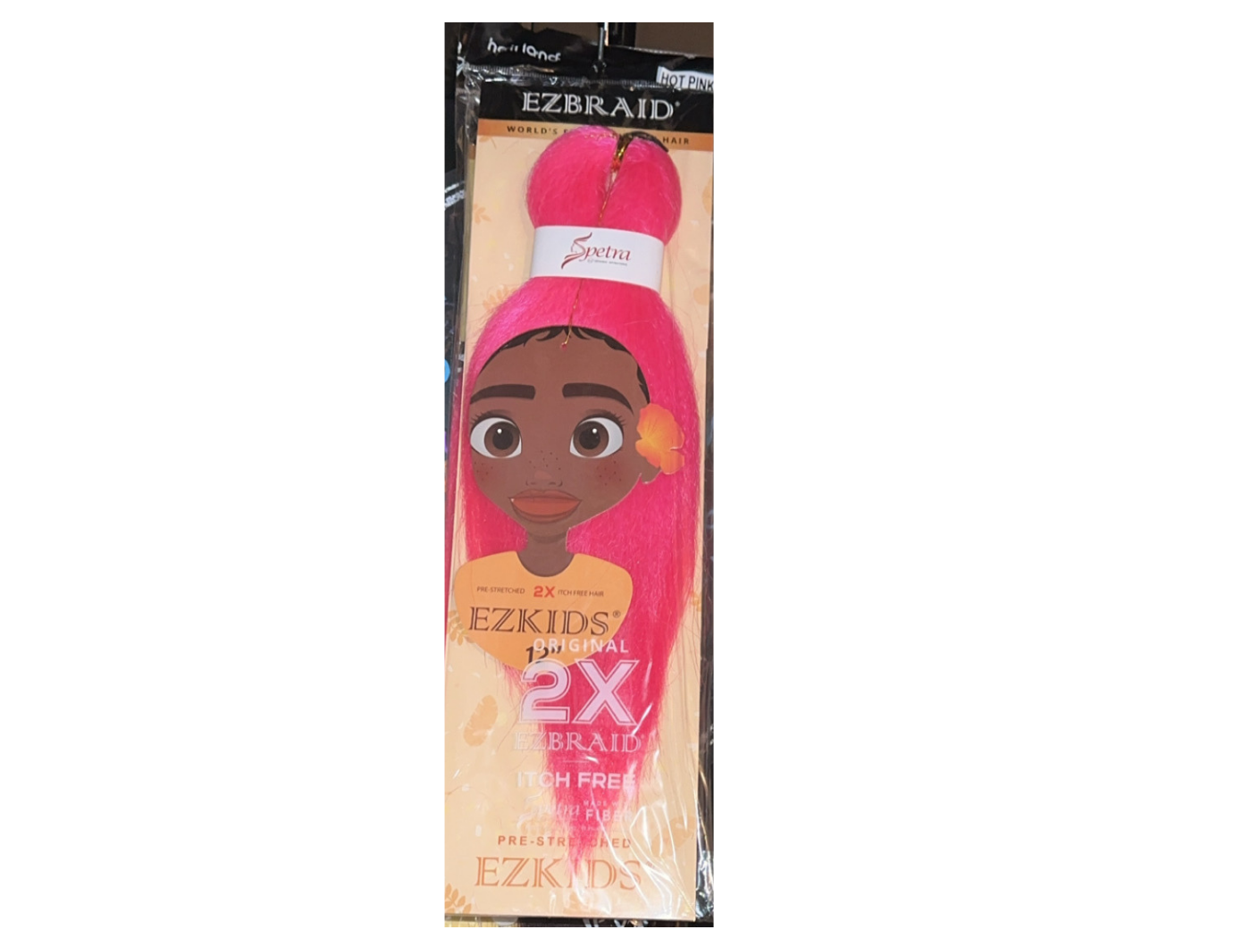 Spetra EZ Braid Kids 2x 12&quot; Color: Hot Pink