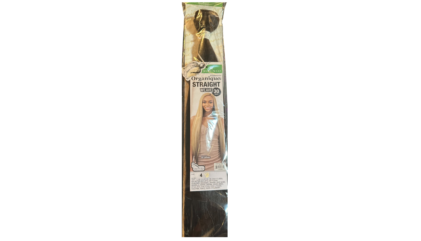 Organique Mastermix Straight Weave 30&quot; Color: 4