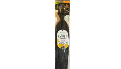 Sensationnel Virgin Human Hair Weave Empire Bundle 10A Straight  16&quot;-Color: Natural Black
