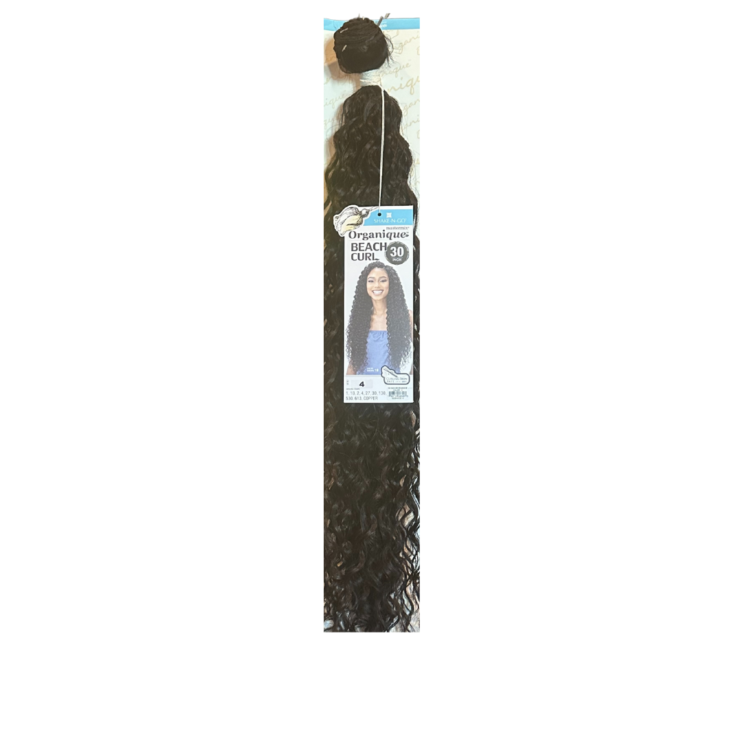 Shake N Go Organique MasterMix Beach Curl 30&quot; Color: 4