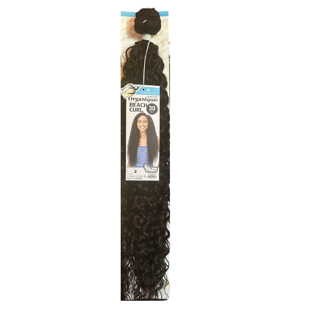 Shake N Go Organique MasterMix Beach Curl 30&quot; Color: 2