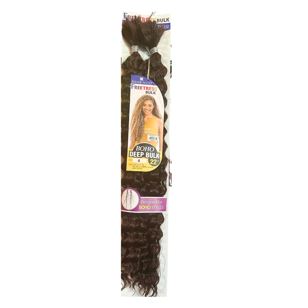 Freetress Boho Deep Bulk 22&quot;-Color: 4