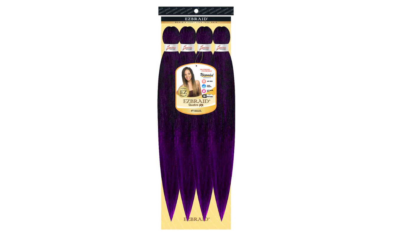Spetra EZ Braid 4X 26&quot; Color:T1B/PURPLE