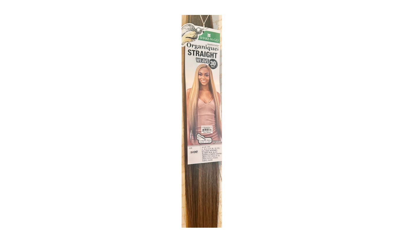 Shake N Go Organique MasterMix 30&quot; Straight Color: BhHoney