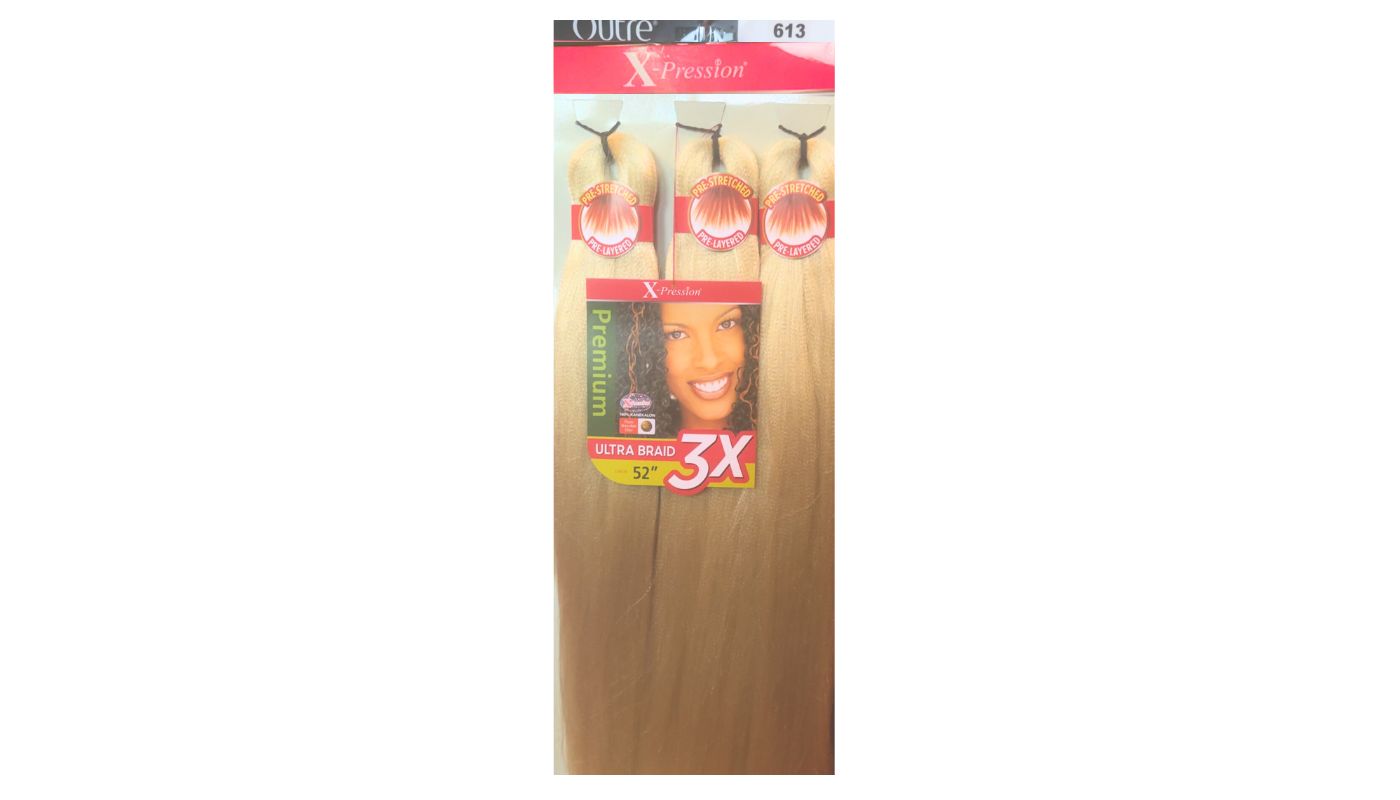 X-Pression Outre 3x 52&quot; Color: 613 (braid length 26”)