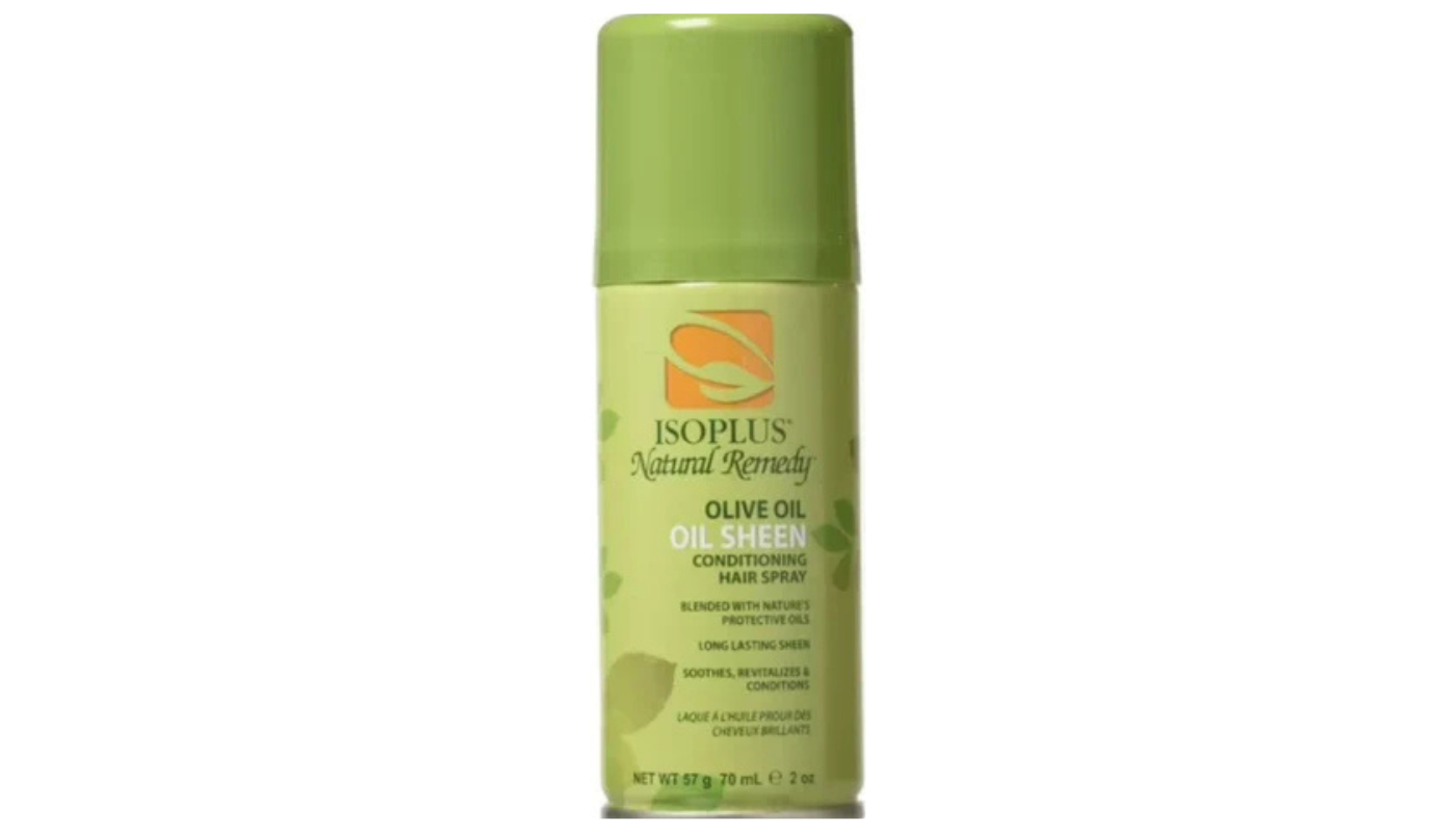 Isoplus Natural Remedy Olive Oil Sheen Hair Spray 2oz