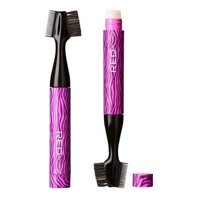 Edge Cara with Edge Fixer Wax 3-in-1 Smart Edge Styler-Grape
