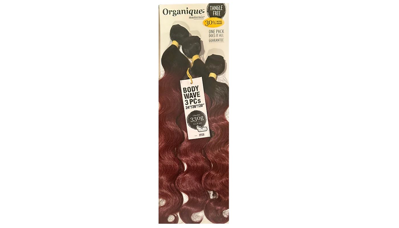Shake N Go Organique Mastermix 3Pcs Body Wave 24&quot;/26&quot;/28&quot; Color: OT530