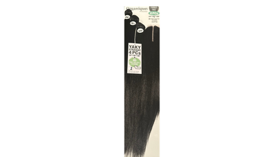 Shake N Go Organique Mastermix 4pcs Yaky Straight 24&quot;/26&quot;/28&quot; Color: 2