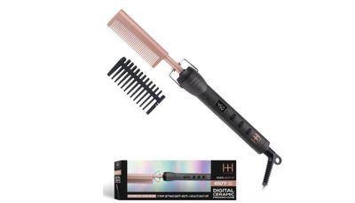 Hot &amp; Hotter Digital Ceramic Pressing Hot Comb
