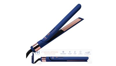 Hot &amp; Hotter Multi-Styler 1in, 1 Count Hair Straightener &amp; Curling Iron, Blue