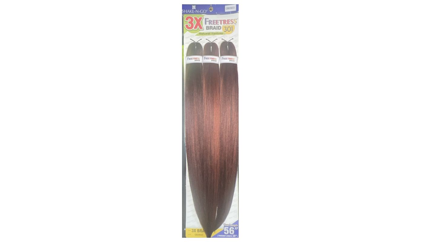 Freetress 3x Braid 301 28” Color: CB35033