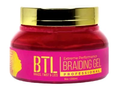 BTL BRAIDING GEL Extreme Performance 8 oz
